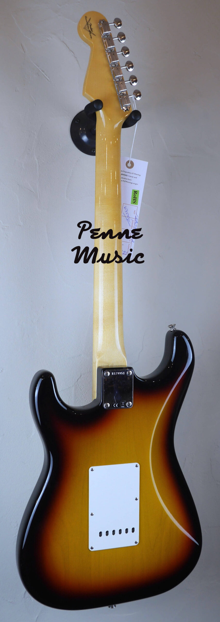 Fender Custom Shop Vintage Custom 1962 Stratocaster 3-Color Sunburst NOS TCP 19/05/2023 3