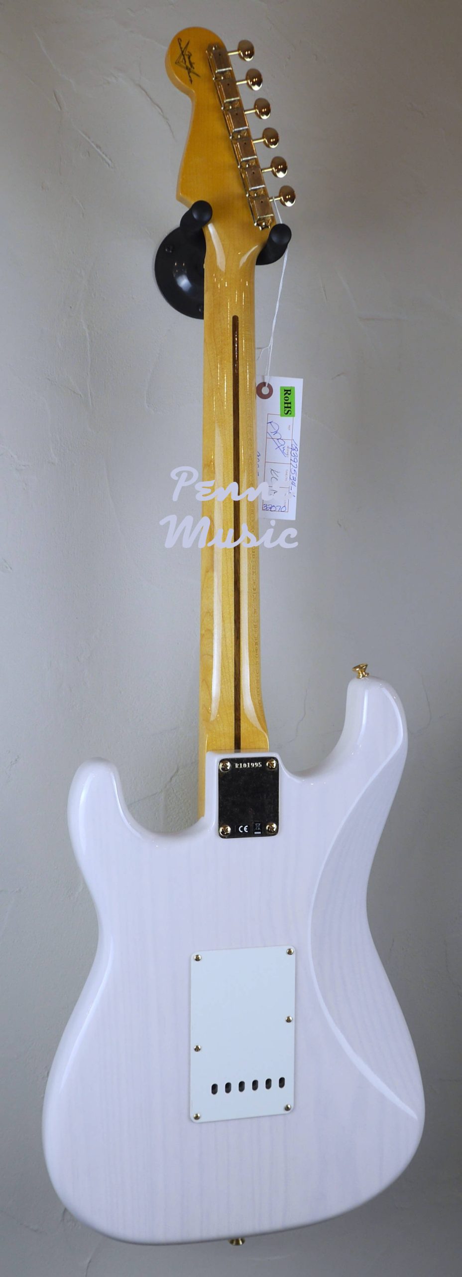Fender Custom Shop Vintage Custom 57 Stratocaster Aged White Blonde NOS 3