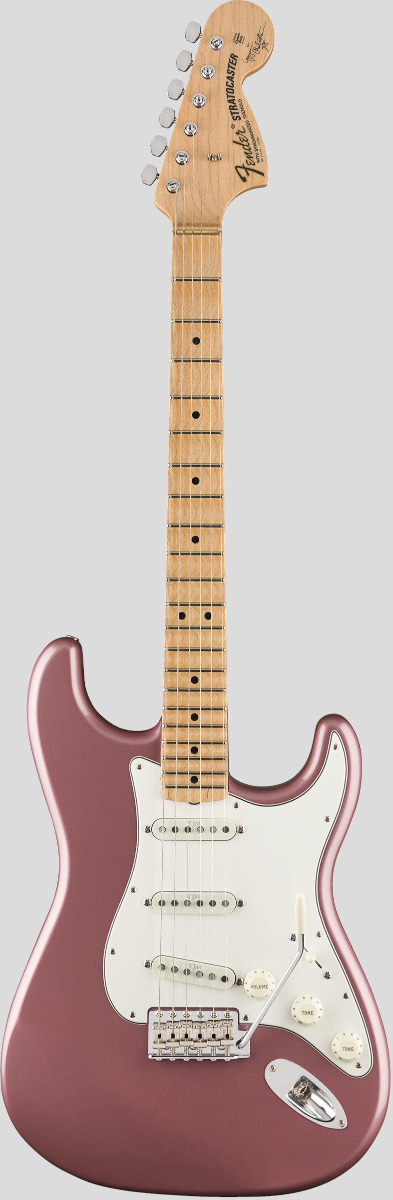 Fender Custom Shop Yngwie Malmsteen Stratocaster Burgundy Mist Metallic NOS 1