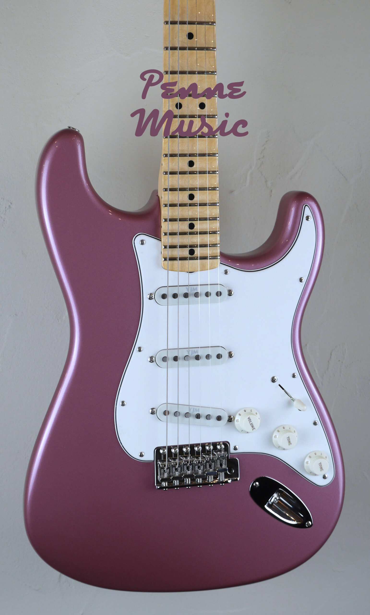 Fender Custom Shop Yngwie Malmsteen Stratocaster Burgundy Mist Metallic NOS 4