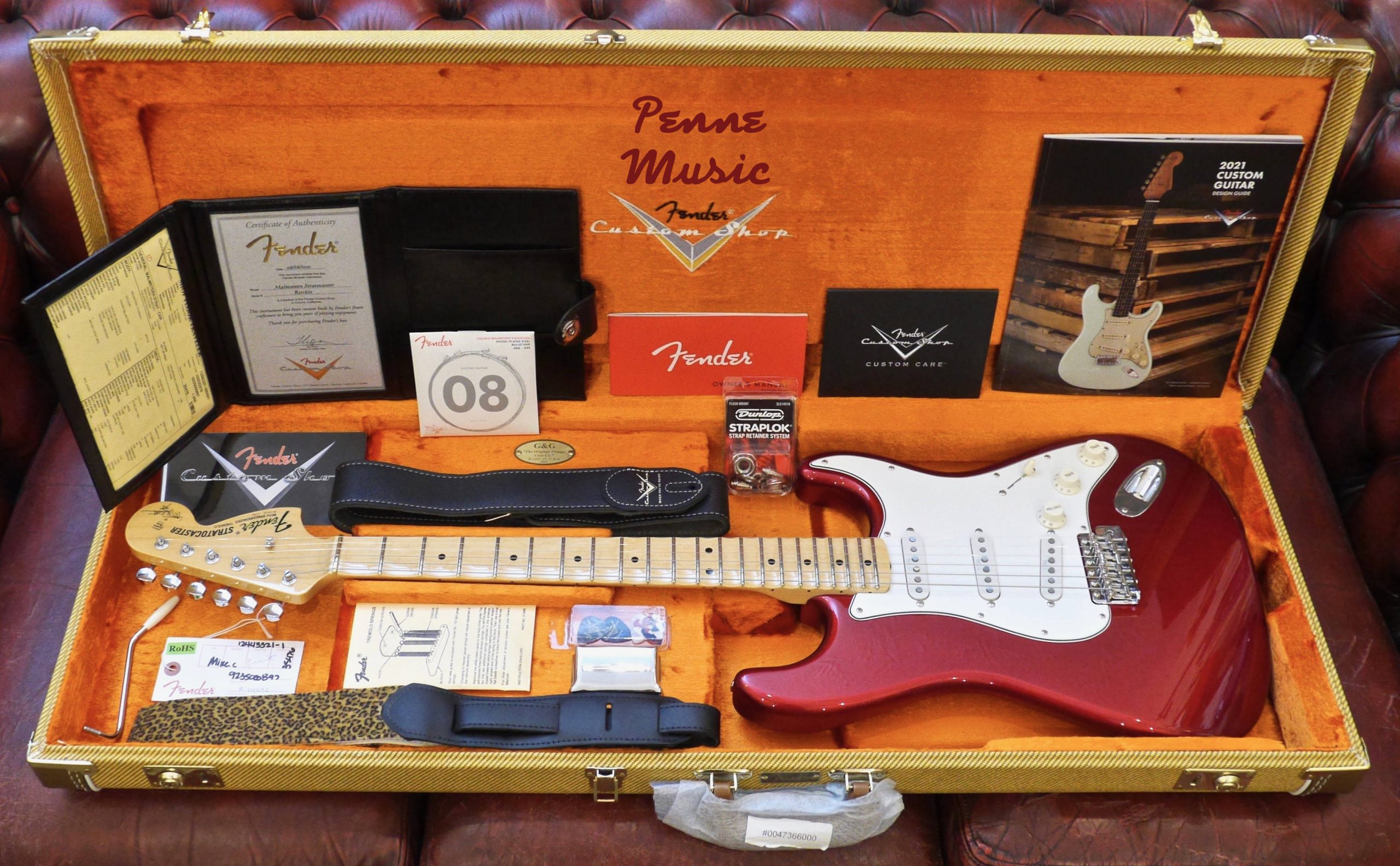 Fender Custom Shop Yngwie Malmsteen Stratocaster Candy Apple Red NOS 1