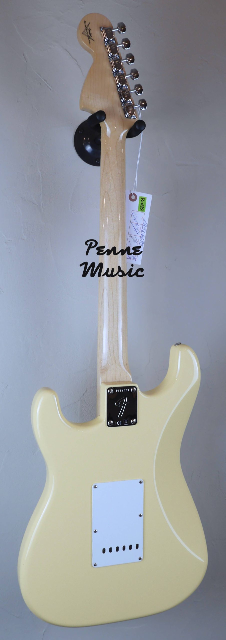 Fender Custom Shop Yngwie Malmsteen Stratocaster Vintage White NOS 3