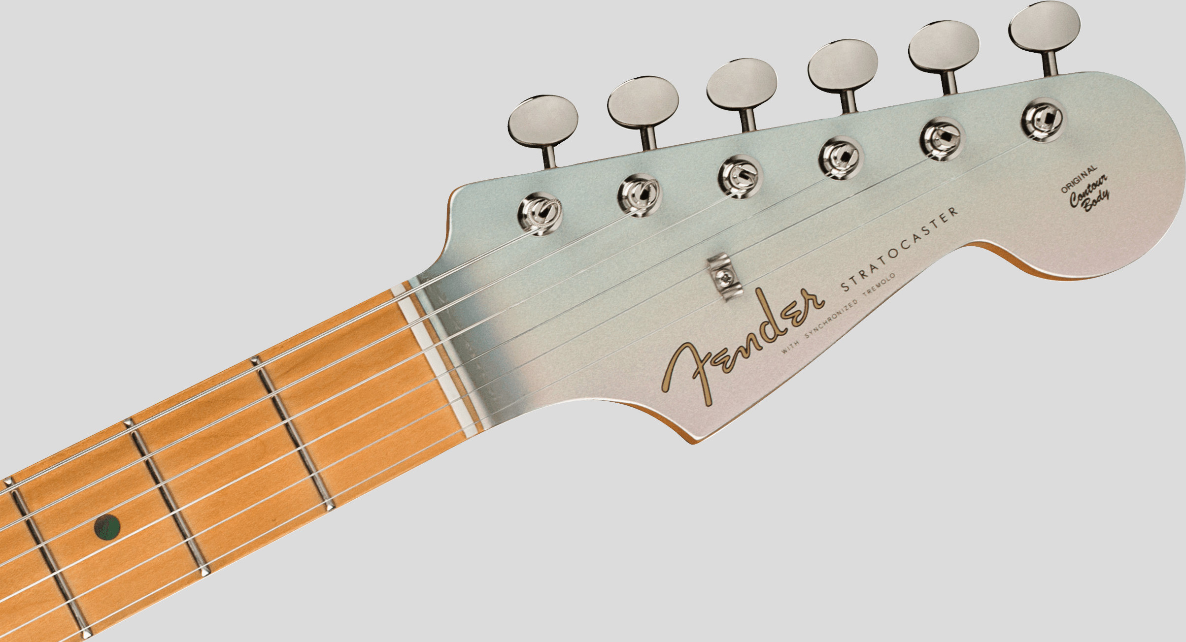 Fender HER Stratocaster Chrome Glow 5