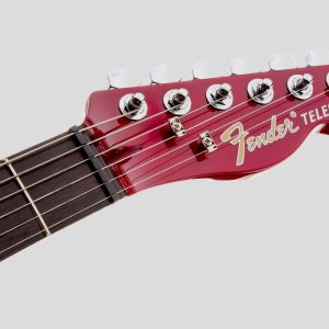 Fender Jim Adkins JA-90 Telecaster Thinline Crimson Red Transparent 5