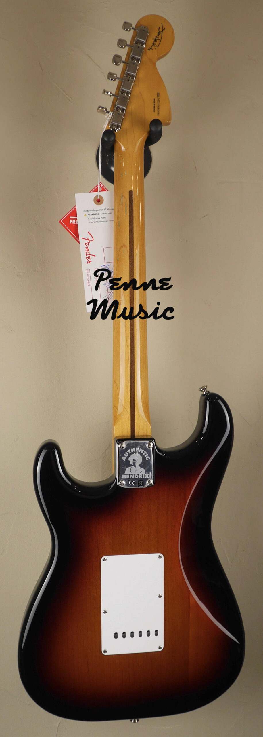 Fender Jimi Hendrix Stratocaster 3-Color Sunburst 2