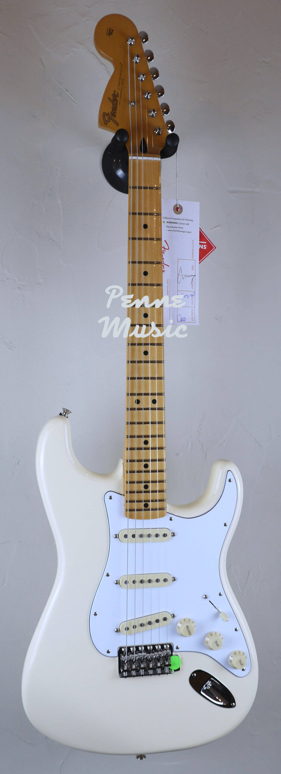 Fender Jimi Hendrix Stratocaster Olympic White 1