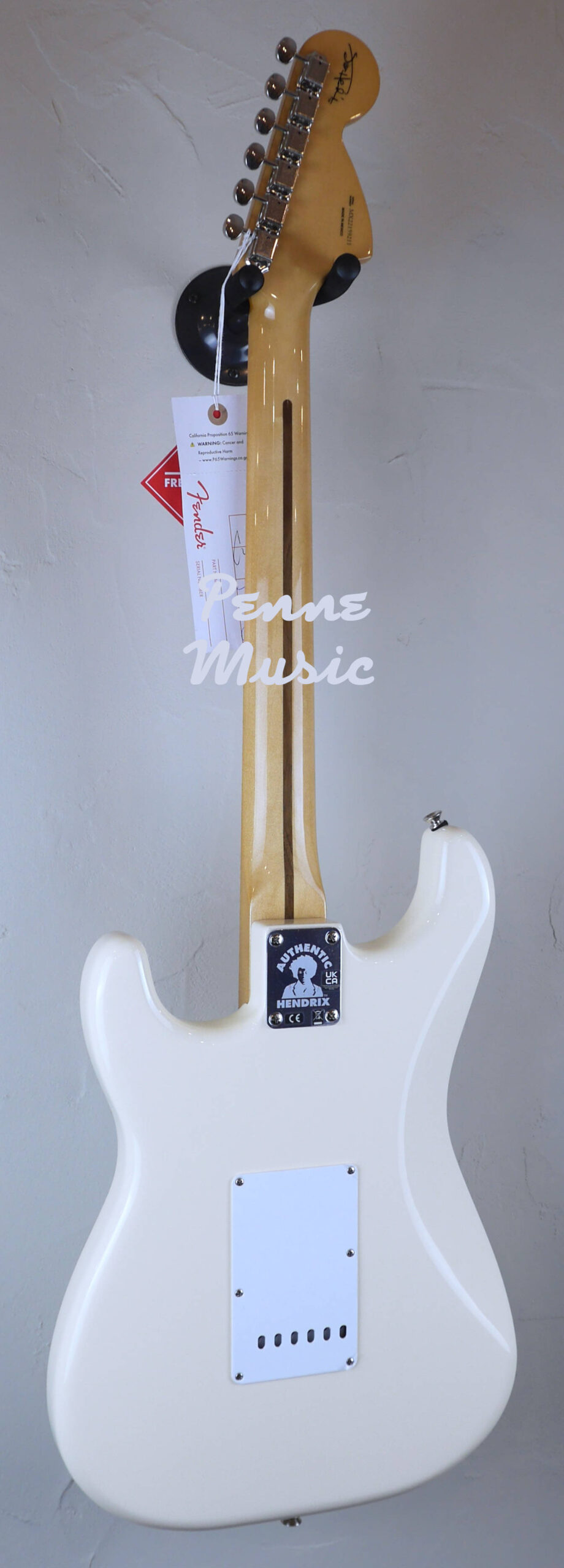 Fender Jimi Hendrix Stratocaster Olympic White 2
