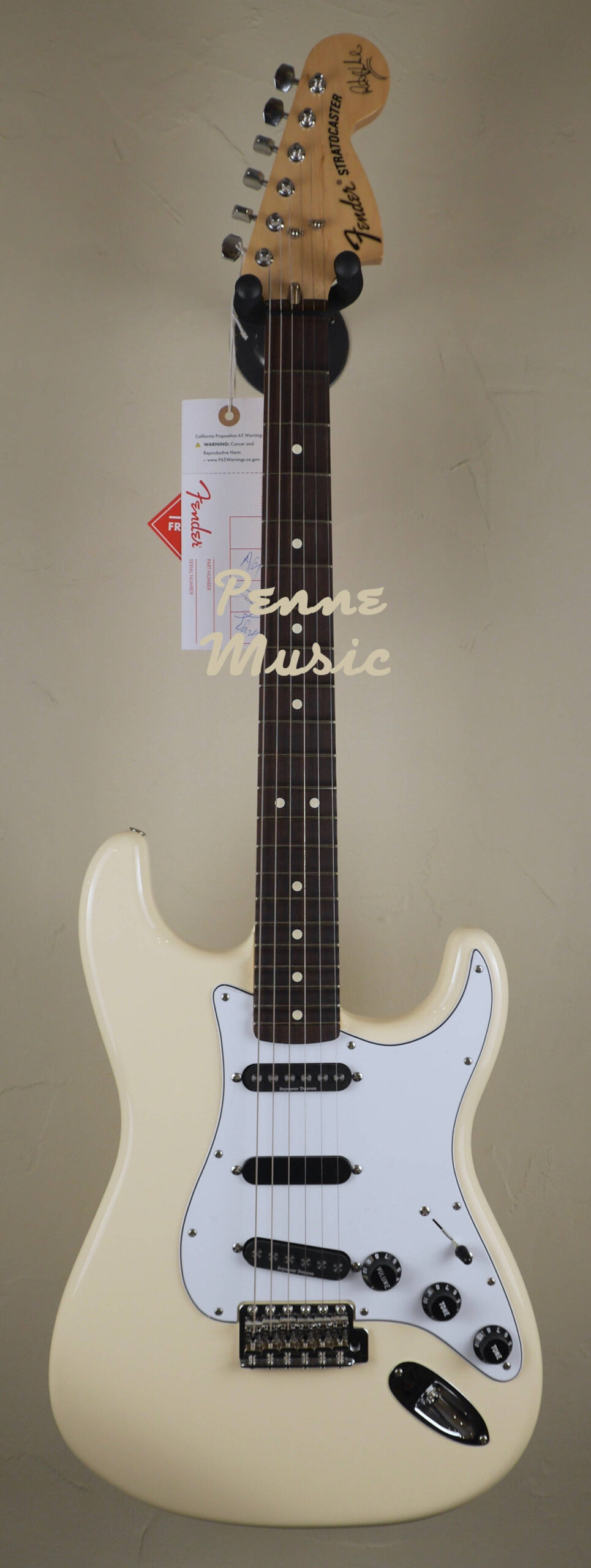 Fender Ritchie Blackmore Stratocaster Olympic White 1