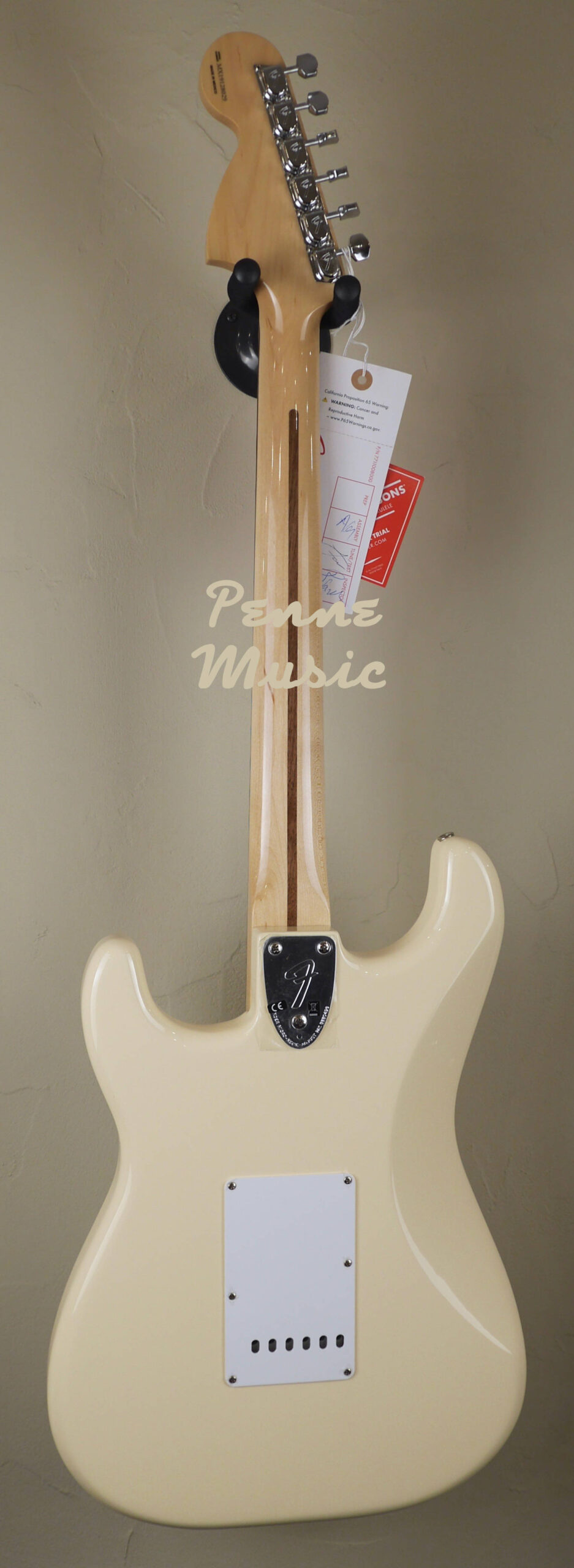 Fender Ritchie Blackmore Stratocaster Olympic White 2