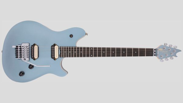 EVH Wolfgang Special Ebony Fingerboard Ice Blue Metallic 5107701513 con custodia EVH in omaggio