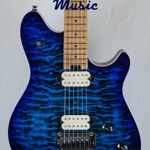 EVH Wolfgang Special QM Baked Maple Fingerboard Chlorine Burst 3