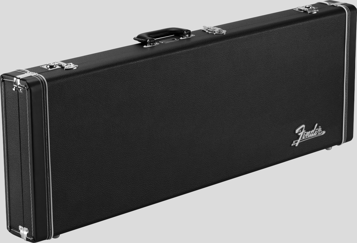 Fender Classic Wood Case Jazzmaster/Jaguar Black 1