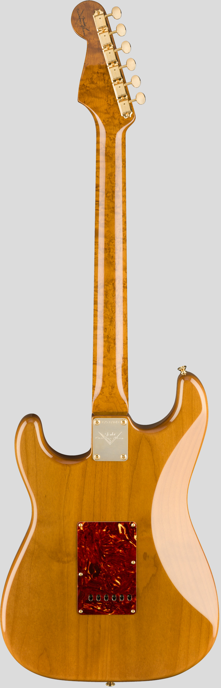 Fender Custom Shop Artisan Maple Burl Stratocaster Aged Natural NOS 2
