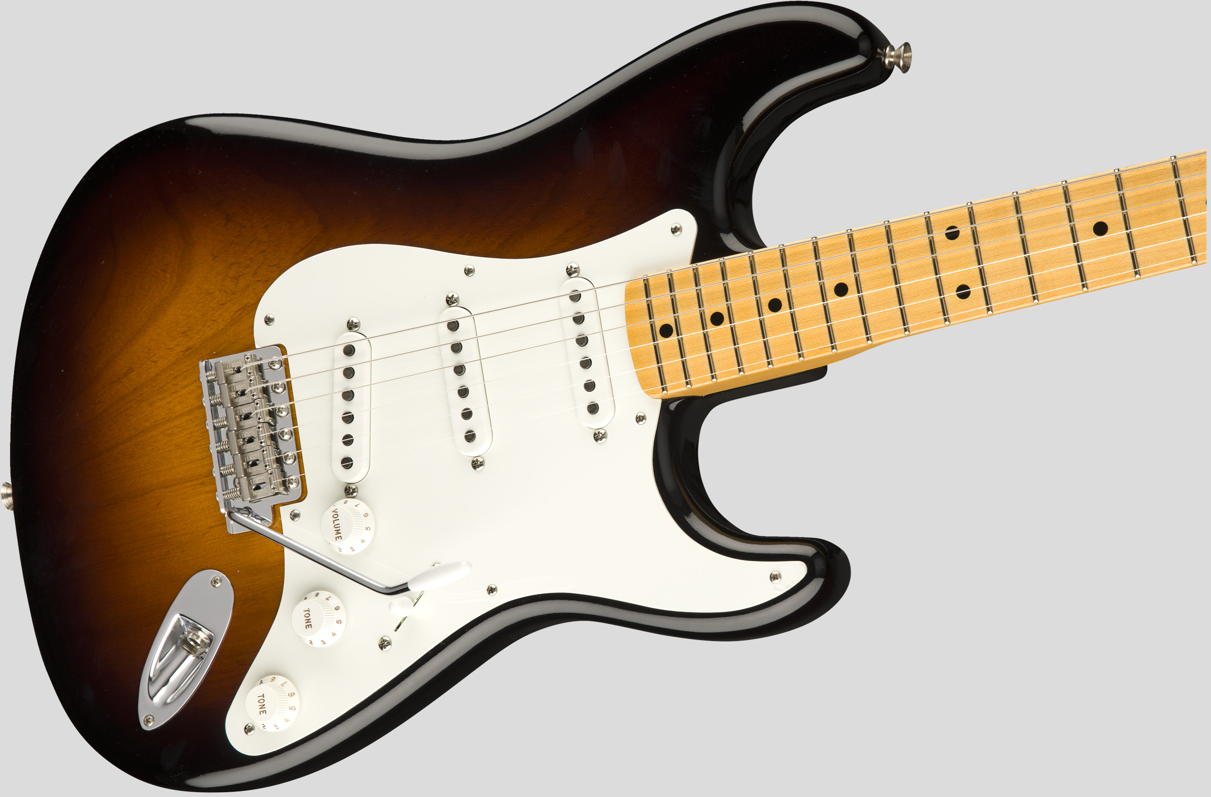 Fender Custom Shop Vintage Custom 55 Stratocaster Wide-Fade 2-Color Sunburst NOS 4
