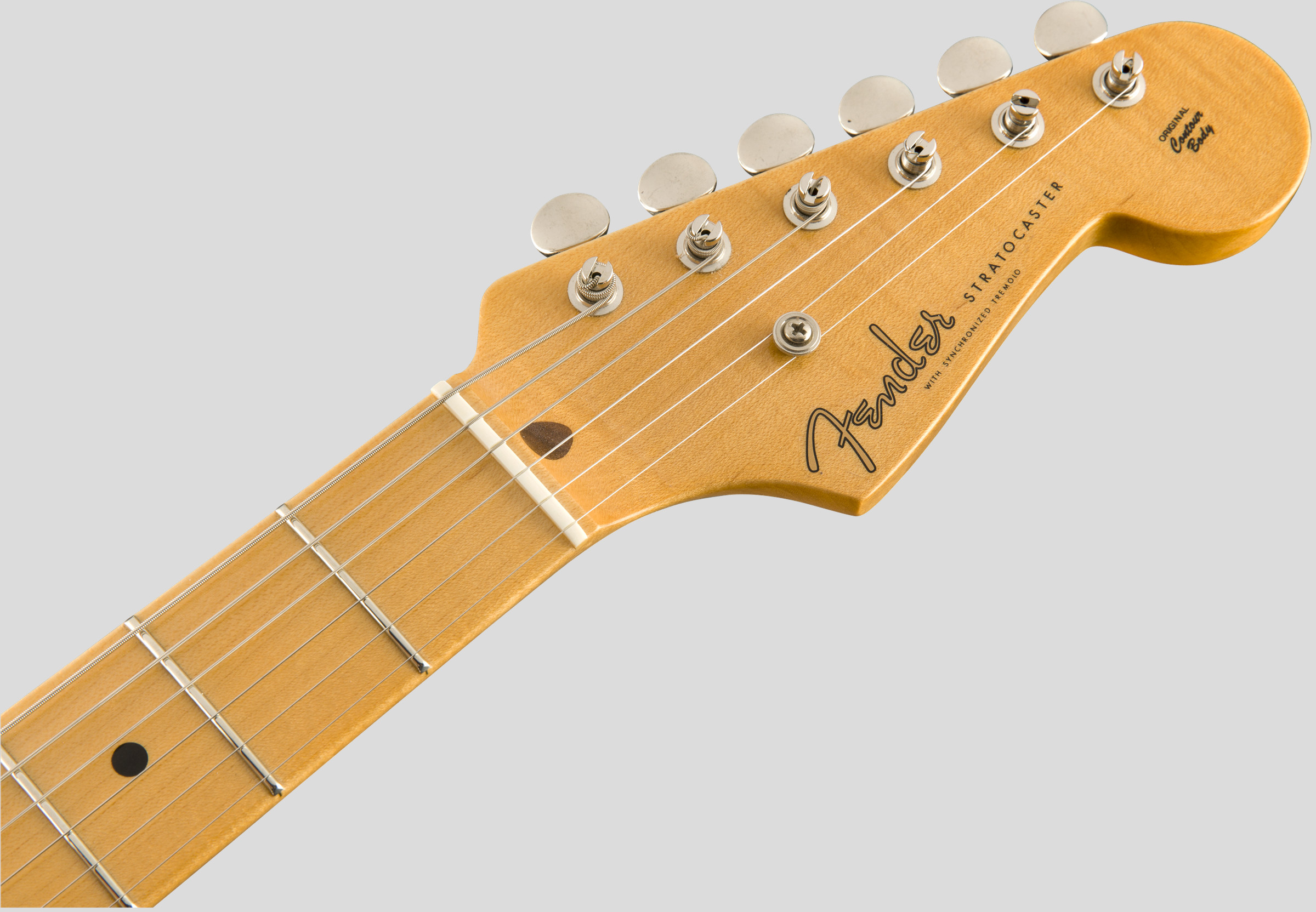 Fender Custom Shop Vintage Custom 55 Stratocaster Wide-Fade 2-Color Sunburst NOS 5