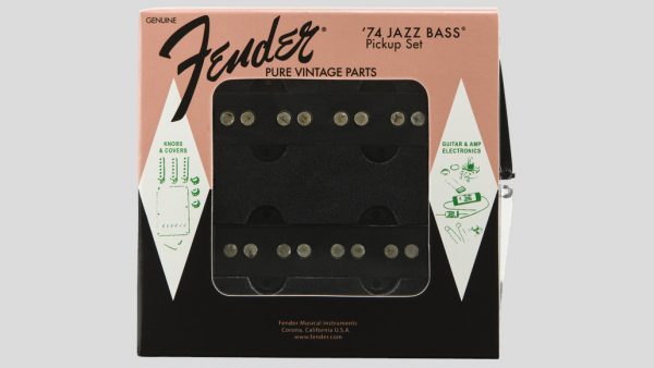 Fender Pure Vintage 74 Jazz Bass Pickup Set 0992243000 Made in Usa
