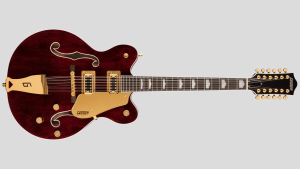 Gretsch Electromatic G5422G-12 Walnut Stain 2516319517 con custodia Fender in omaggio