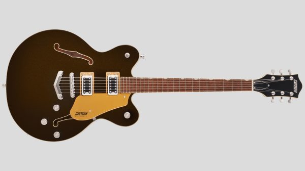Gretsch Electromatic G5622 with V-Stoptail Black Gold 2508300565 con custodia Fender in omaggio