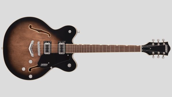 Gretsch Electromatic G5622 with V-Stoptail Bristol Fog 2508300526 con custodia Fender in omaggio