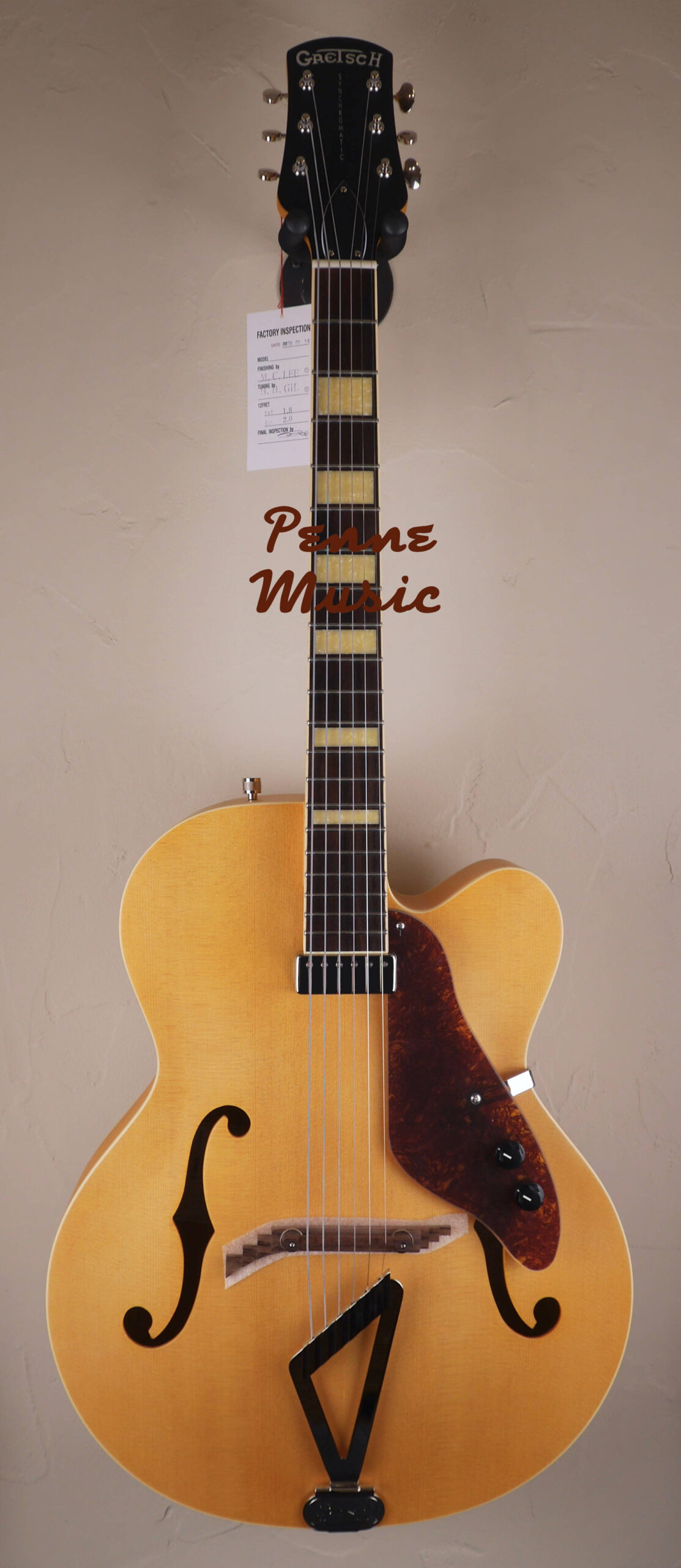 Gretsch Synchromatic G100CE Archtop Flat Natural 1