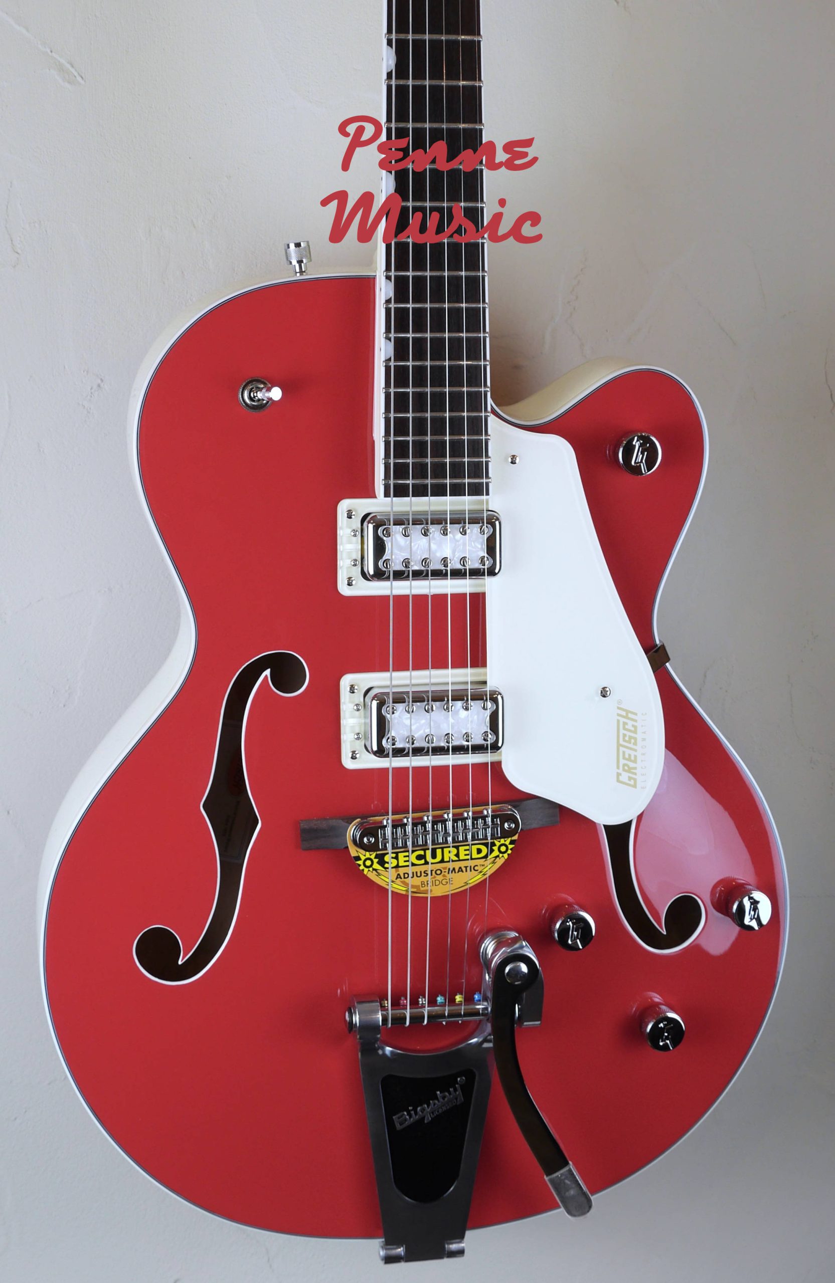 Gretsch Limited Edition Electromatic G5410T Two-Tone Fiesta Red:Vintage White 3