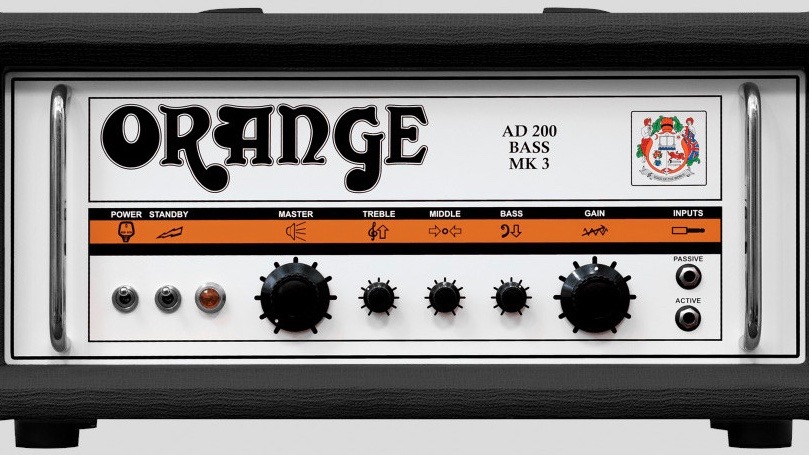 Orange AD200 MK3 Head Black 200 watt Made in England