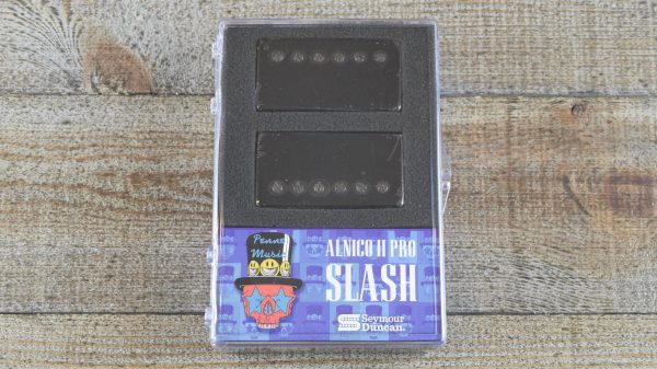Seymour Duncan APH-2S Slash Alnico II Pro Humbucker Set Black Nickel Cover 11104-08-BNC