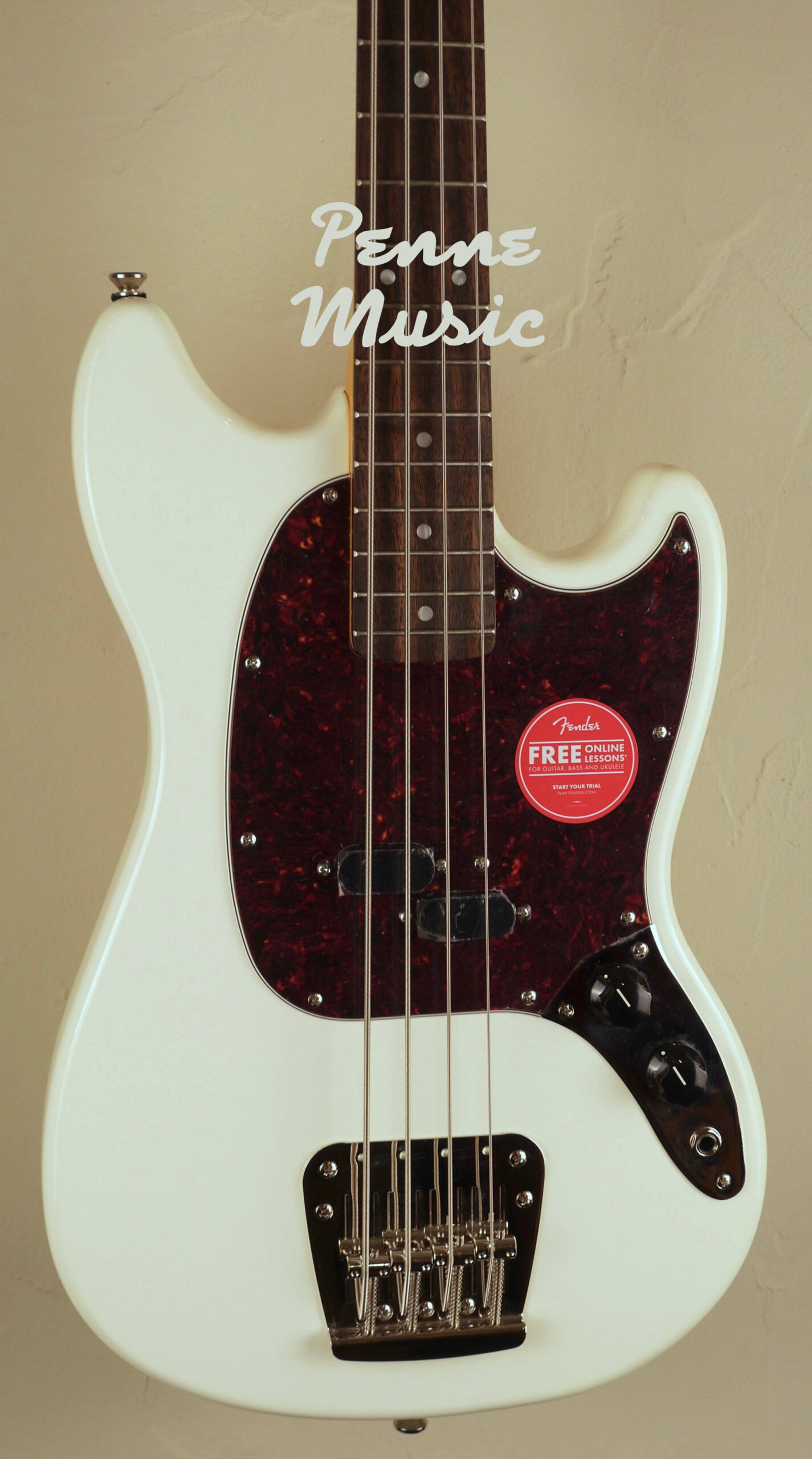 Squier by Fender 60 Mustang Bass Classic Vibe Olympic White 3