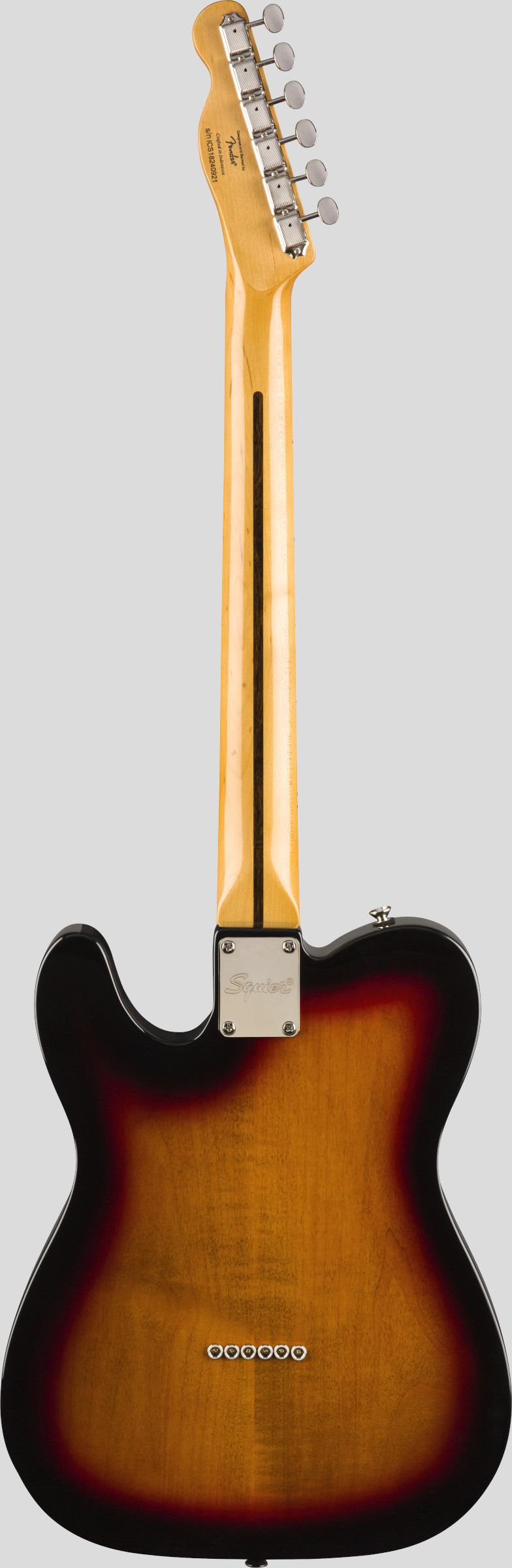 Squier by Fender Classic Vibe 70 Telecaster Thinline 3-Color Sunburst 2