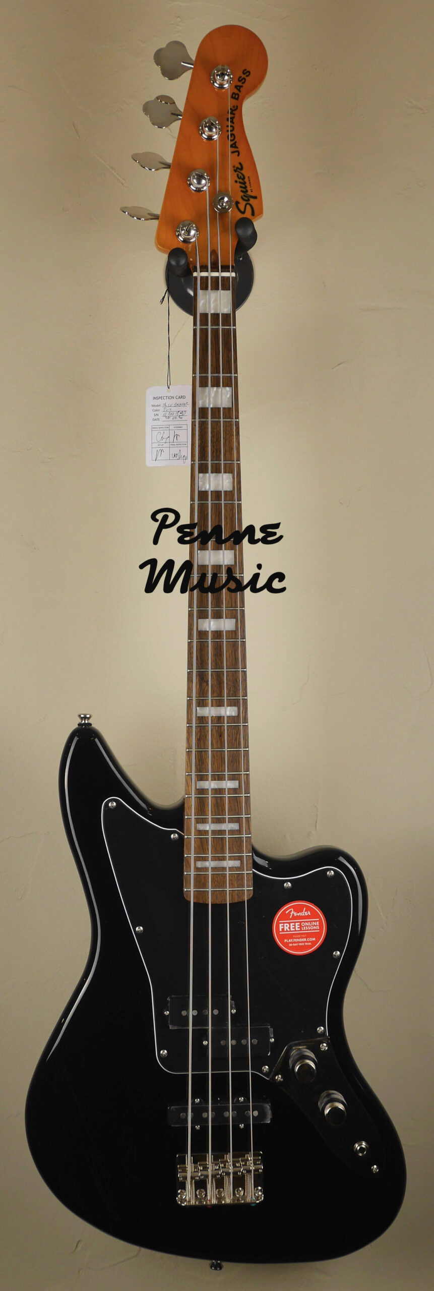 Squier by Fender Jaguar Bass Classic Vibe Black 1