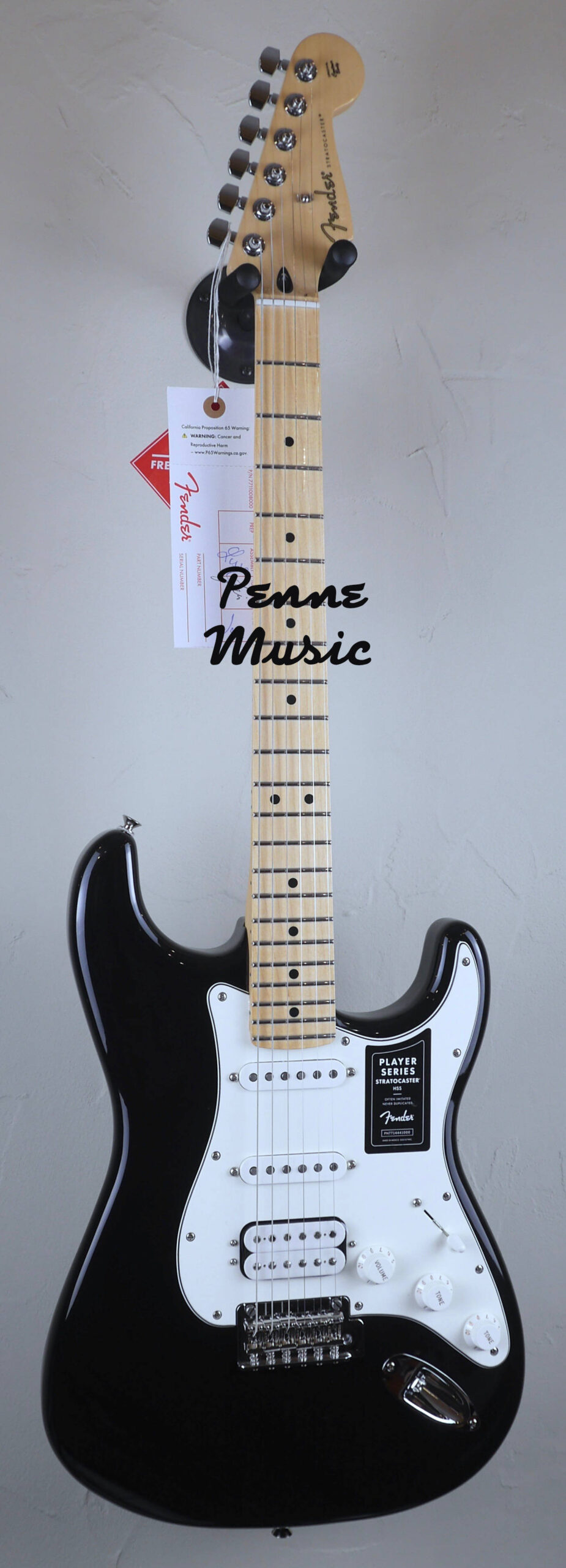 Fender Player Stratocaster HSS Black MN 1