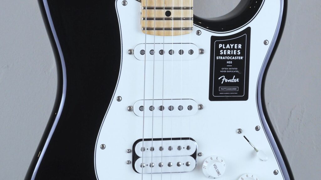 Fender Player Stratocaster HSS Black MN 0144522506 Made in Mexico con custodia Fender in omaggio