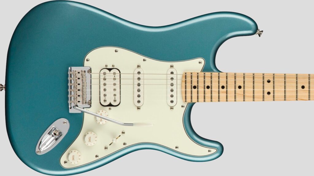 Fender Player Stratocaster HSS Tidepool 0144522513 Made in Mexico con custodia Fender in omaggio