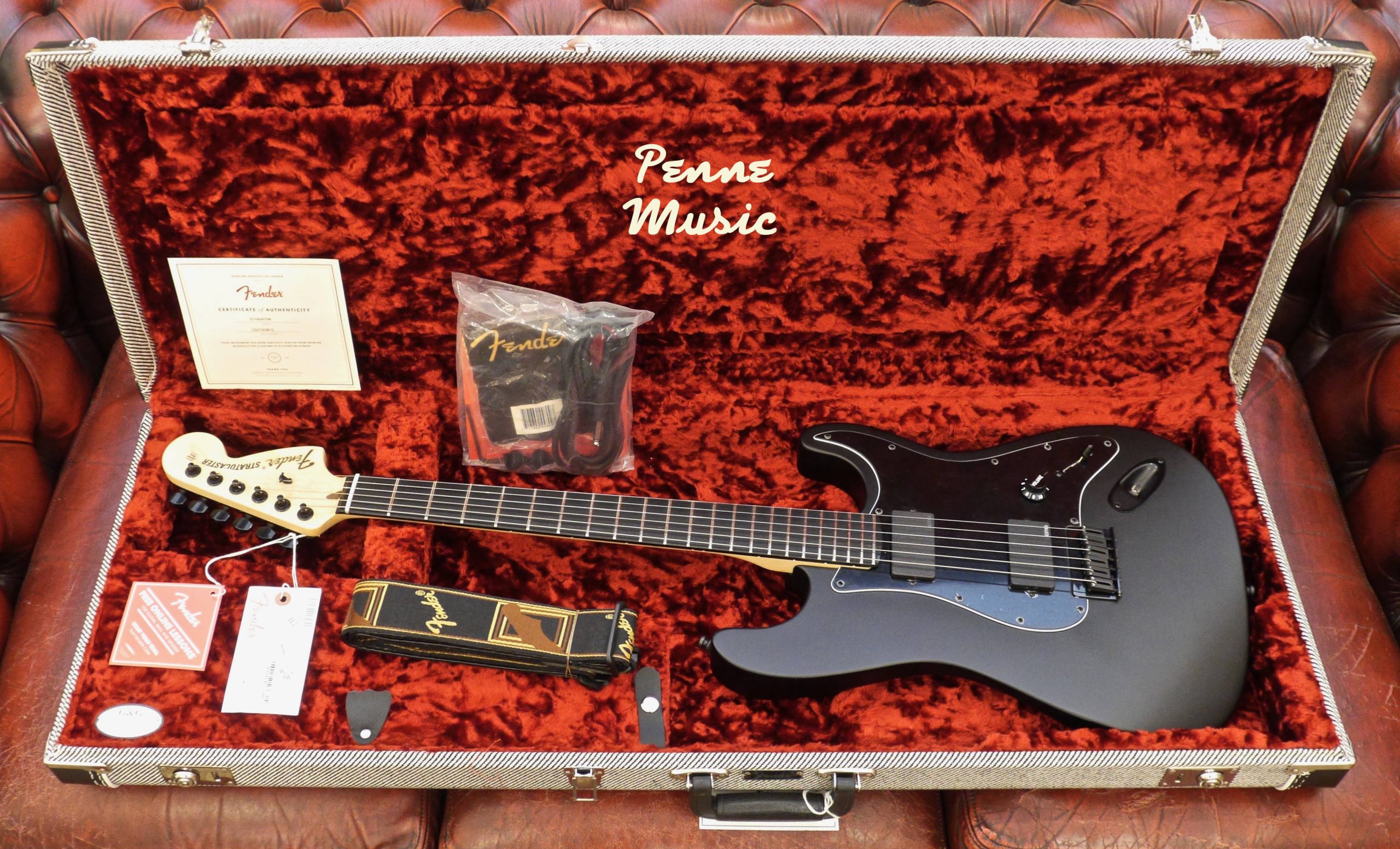 Fender Jim Root Stratocaster Flat Black 1