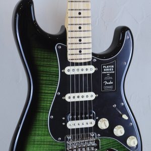 Fender Limited Edition Player Stratocaster HSS Plus Top Green Burst 3