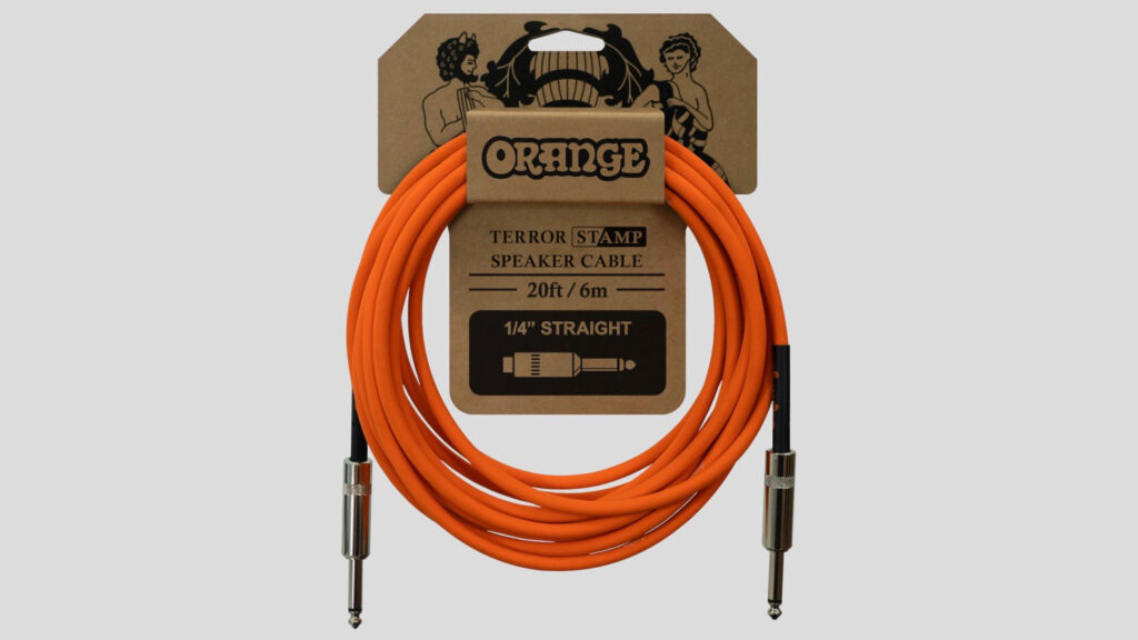 Orange Terror Stamp Speaker Cable 6 metri jack-jack 6 m / 20 ft