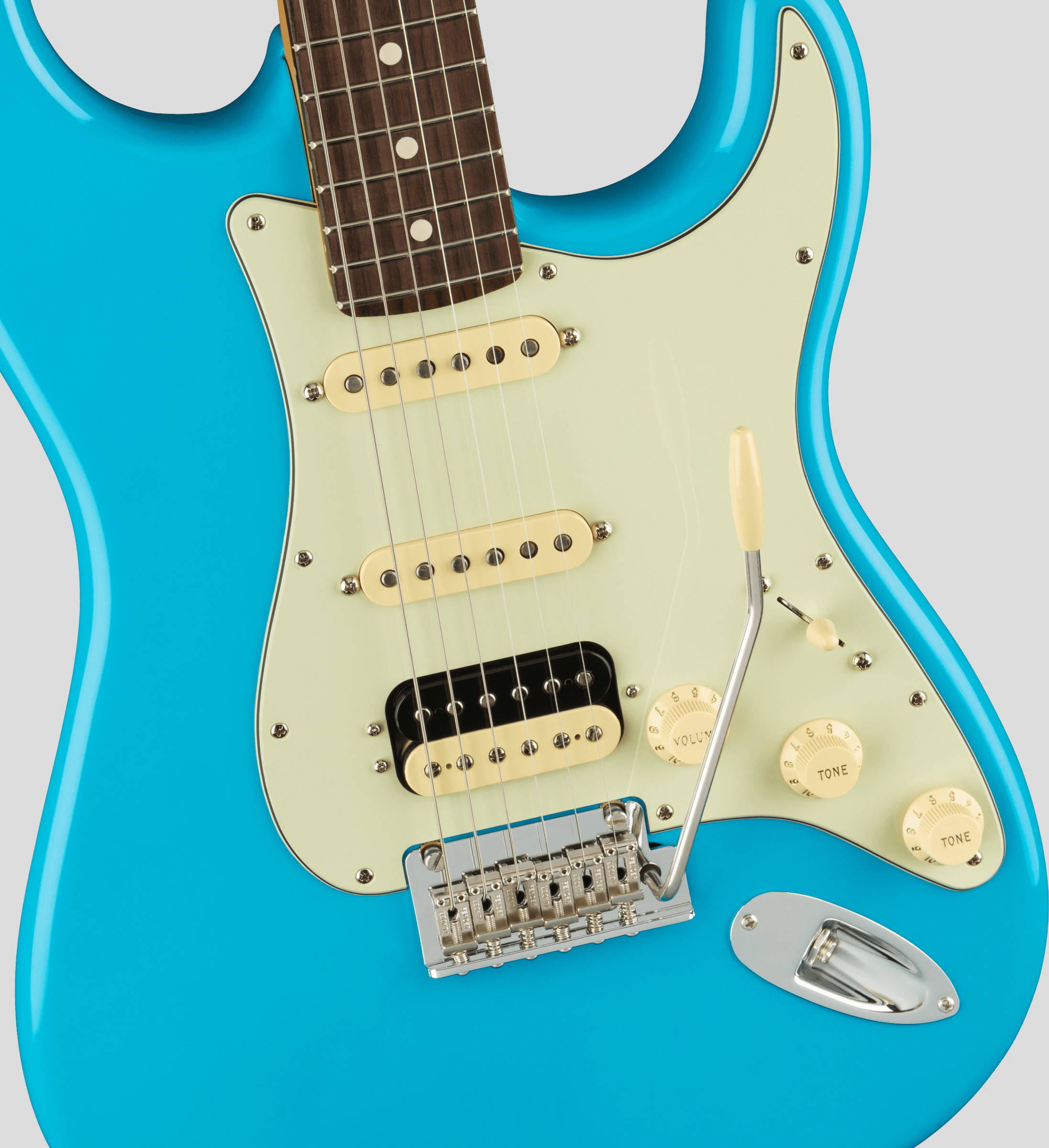 Fender American Professional II Stratocaster HSS Miami Blue 4