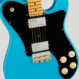 Fender American Professional II Telecaster Deluxe Miami Blue 4