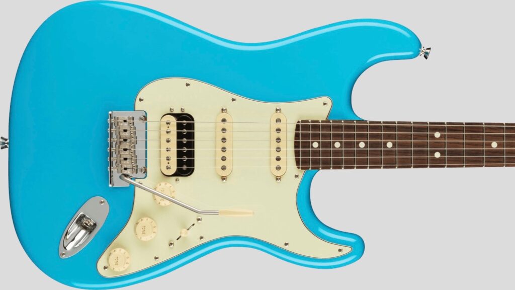 Fender American Pro II Stratocaster HSS Miami Blue 0113910719 Made in Usa inclusa custodia