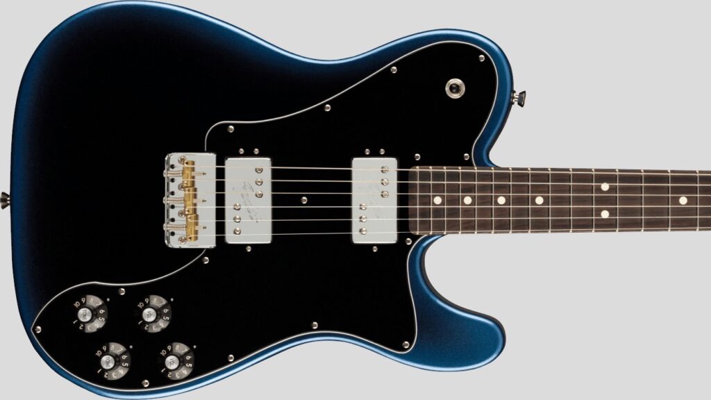 Fender American Pro II Tele Deluxe Dark Night 0113960761 Made in Usa inclusa custodia rigida