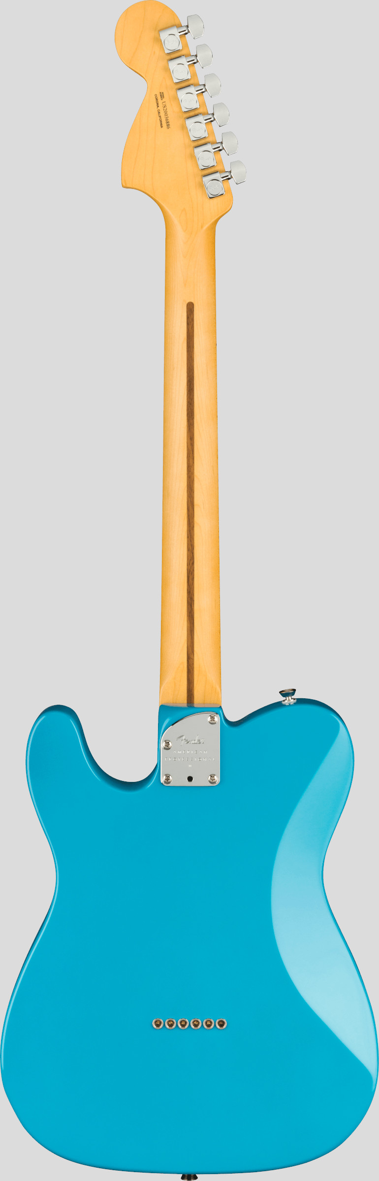 Fender American Professional II Telecaster Deluxe Miami Blue 2