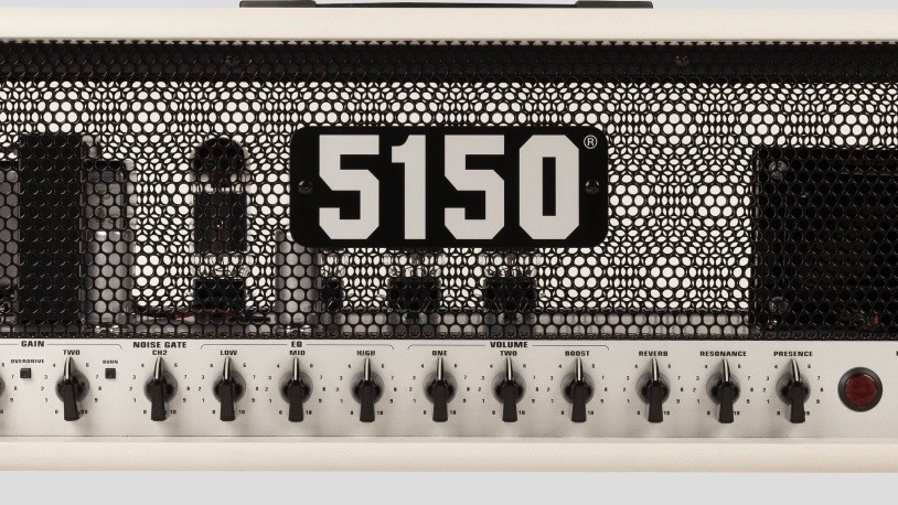 EVH 5150 Iconic 80W Head Ivory 2257406410 Made in China incluso 2-Button Footswitch
