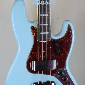 Fender Custom Shop Time Machine 1966 Jazz Bass Aged Daphne Blue J.Relic 4