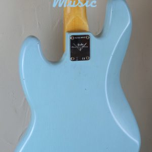 Fender Custom Shop Time Machine 66 Jazz Bass Aged Daphne Blue J.Relic 5