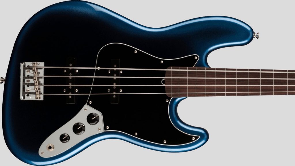 Fender American Pro II Jazz Bass Fretless Dark Night 0194000761 Made in Usa inclusa custodia