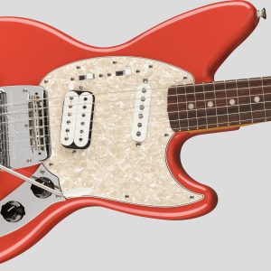 Fender Kurt Cobain Jag-Stang Fiesta Red 3
