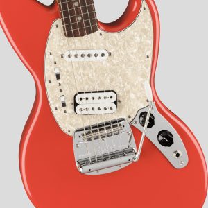 Fender Kurt Cobain Jag-Stang Fiesta Red 4