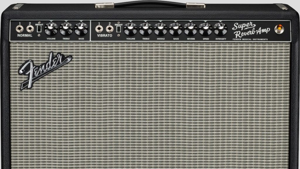 Fender Super Reverb Tone Master Black 2274306000 inclusi 2-Button Footswitch e Cover