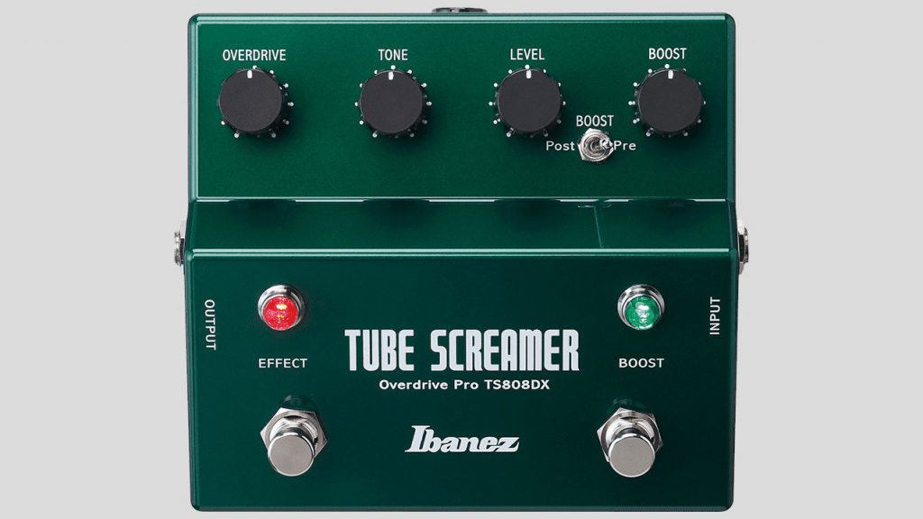 Ibanez Tube Screamer Overdrive Pro TS808DX Made in Japan (Overdrive Pedal)
