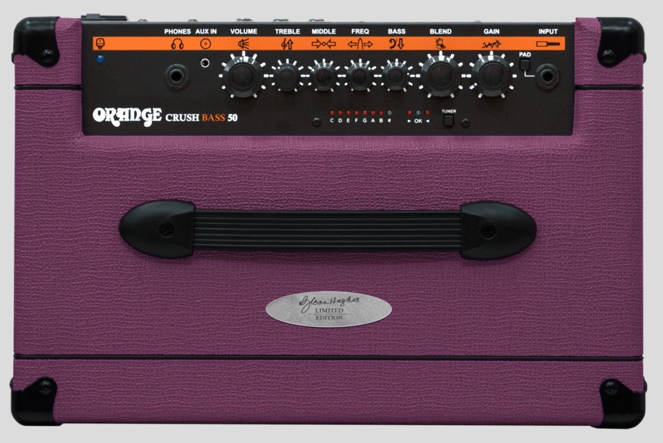 Orange Glenn Hughes Crush Bass 50 Purple 3